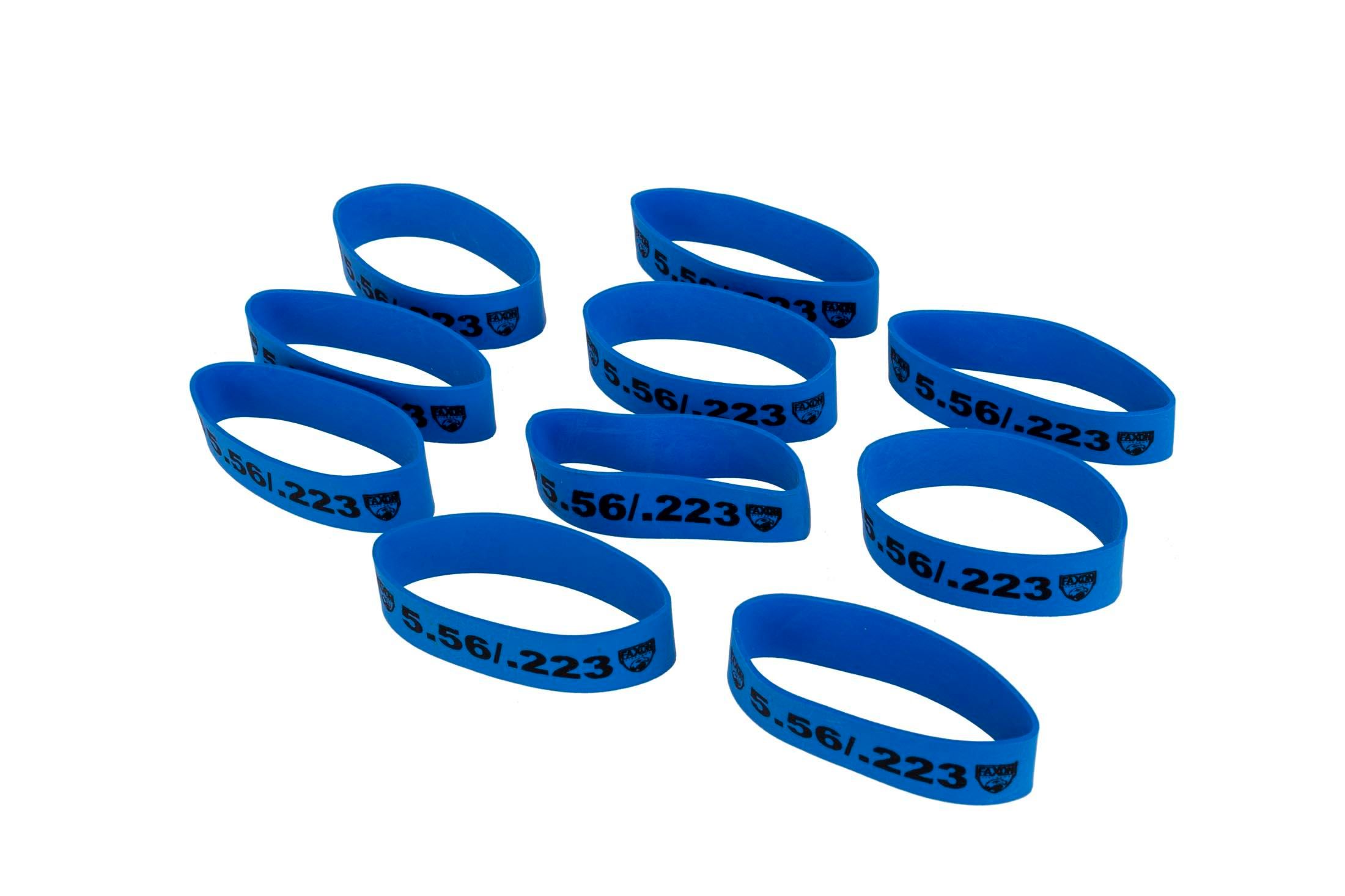 Faxon Firearms 5.56/.223 Magazine Marker Bands - 10 Faxon Firearms 5.56/.223 Magazine Marker Bands - 10